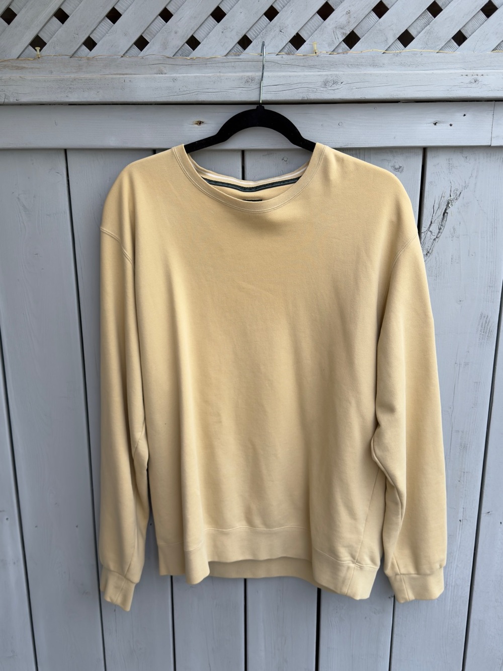 Hugo Boss Golf Albatross Men's Terry Cotton Crewneck Sweatshirt Size Large